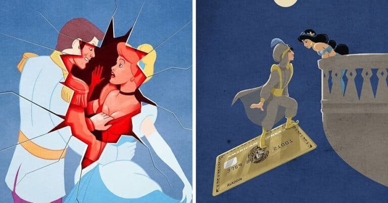 19 Ilustrații triste care arată cum decurge societatea modernă