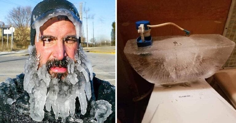 14 fotografii care ne arata ce inseamna cu adevarat o iarna grea