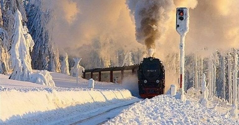 20 de locuri desprinse din basme în care iarna este absolut uluitoare