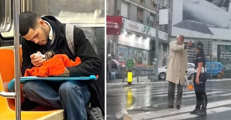 15 fotografii care ne arata ca nu ai nevoie de o pelerină pentru a fi un super-erou al zilelor noastre