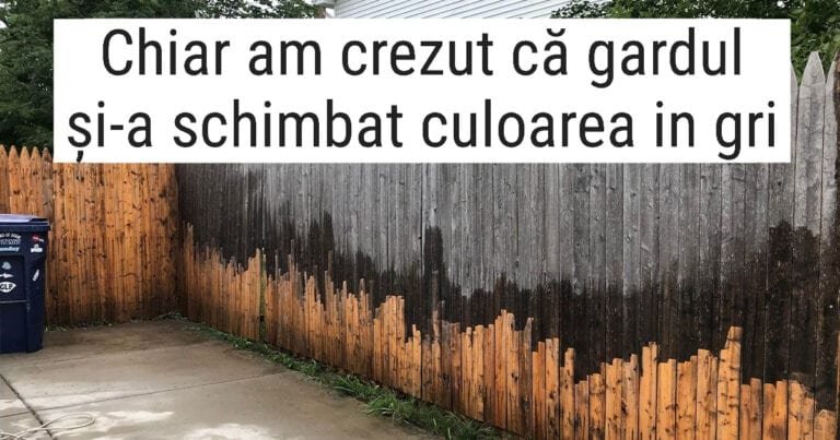 20 de lucruri care arată cu totul altfel după ce sunt curățate cu presiune