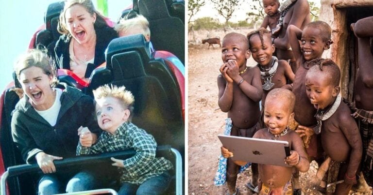 20 de fotografii care arată bucuria de a face ceva pentru prima dată