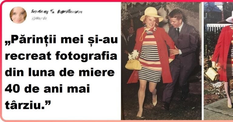 18 persoane care si-au recreat fotografiile vechi de familie si astfel ne-au facut sa calatorim in timp