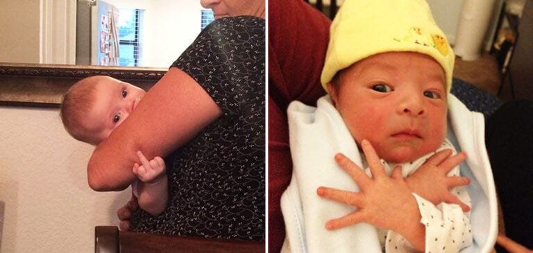 14 imagini cu cei mai răi bebeluși pe care i-ai văzut vreodată