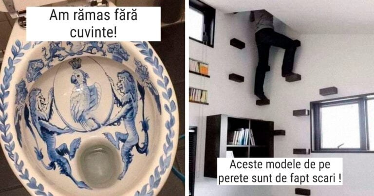 20 de idei ciudate ale oamenilor cu lipsă totală de bun gust