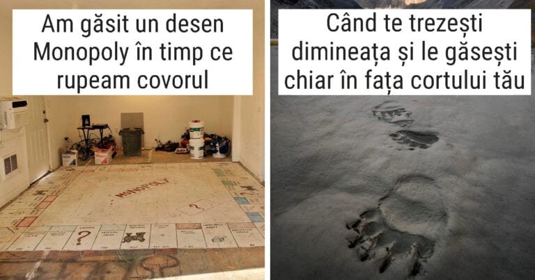 20 de imagini cu oameni care au găsit cele mai neașteptate lucruri