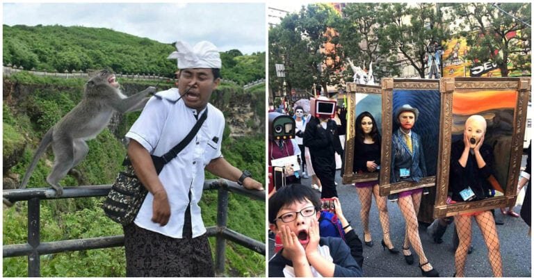 15 fotografii amuzante, care au reușit din greșeală să surprindă momentul perfect