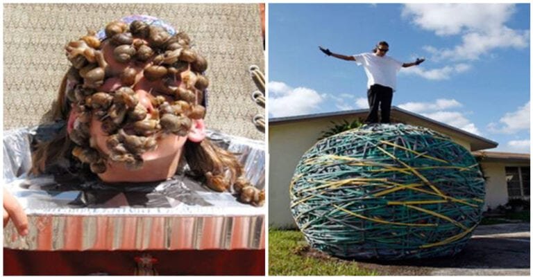 19 Recorduri mondiale absolut bizare, pe care nimeni nu le-a crezut