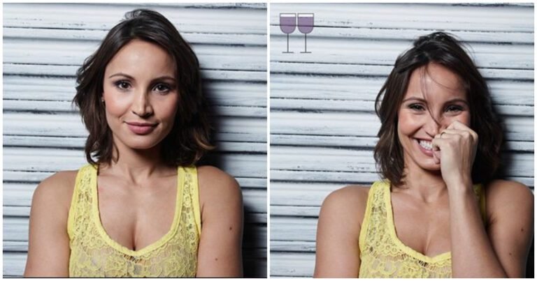 20 de fotografii care surprind transformarea oamenilor după 1, 2 și 3 pahare de vin