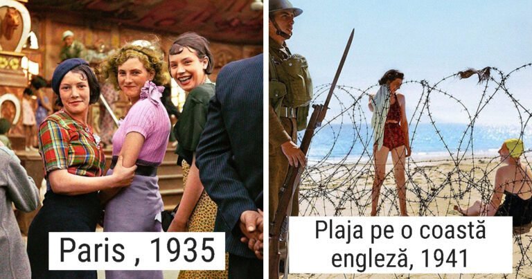 20 de fotografii alb-negru foarte vechi colorate de un artist francez, rezultatul este spectaculos