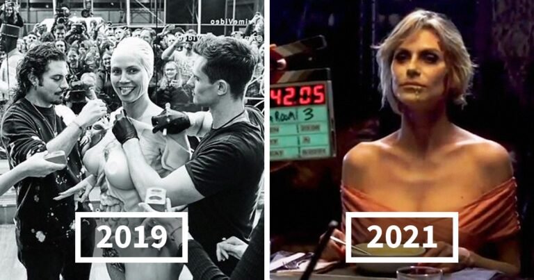 Heidi Klum dovedește că merită și în acest an să fie regina Halloween-ului