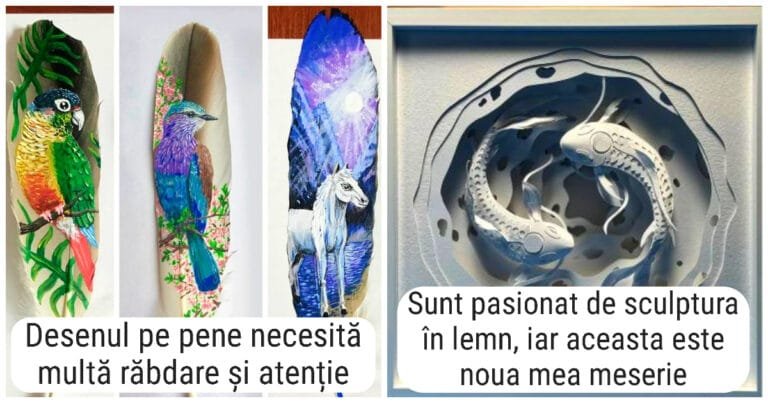 16 persoane creative care și-au ales hobby-uri foarte neobișnuite