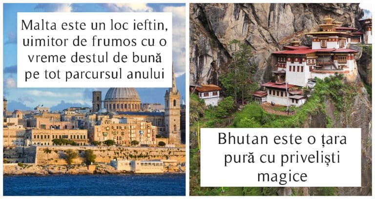 16 dintre cele mai subestimate destinații de călătorie din întreaga lume