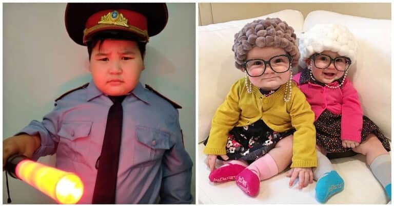 16 copii ale căror costume de sărbătoare vor fi ținute minte multă vreme, pentru că nu te poți uita la ei fără să zâmbești