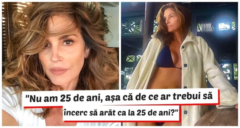 La 56 de ani, Cindy Crawford și-a acceptat în sfârșit vârsta și se mândrește cu asta