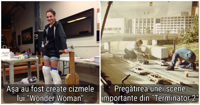 20 de fotografii de pe platourile de filmare care dezvăluie culisele unor filme celebre