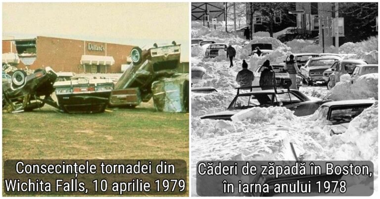 20 de imagini cu exemple de vreme extremă și sălbatică din trecut